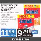 SOMAT NÕUDEPESUMASINA TABLETID