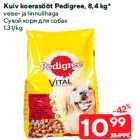 Allahindlus - Kuiv koerasööt Pedigree, 8,4 kg*

