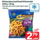 Allahindlus - Külmutatud sakilised friikartulid
Aviko, 1,5 kg
