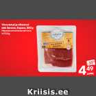 Vinnutatud ja viilutatud
sink Serrano, Espana, 300 g
