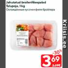 Allahindlus - Jahutatud broilerifileepalad
Talupoja, 1 kg
