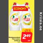 Магазин:Hüper Rimi,Скидка:Средство для мытья посуды Fairy Lemon