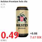 Allahindlus - Holsten Premium hele õlu