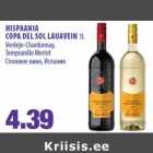 HISPAANIA
COPA DEL SOL LAUAVEIN 1L