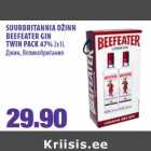 Allahindlus - SUURBRITANNIA DŽINN
BEEFEATER GIN
TWIN PACK 47% 2x1L