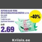 DEPEND ALOE-VERA
MEIGIEEMALDUSSALVRÄTID