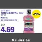 LISTERINE
TOTAL CARE SUUVESI 500ml