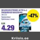 WILKINSON XTREME3 ACTIV 4+2
ÜHEKORDSED RASEERIJAD