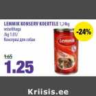 LEMMIK KONSERV KOERTELE
