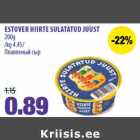 ESTOVER HIIRTE SULATATUD JUUST
200g