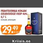 Alkohol - PRANTSUSMAA KONJAK
COURVOISIER VSOP 40%
0,7 L