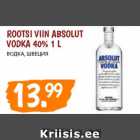 ROOTSI VIIN ABSOLUT
VODKA