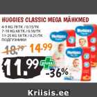 Mähkmed - HUGGIES CLASSIC MEGA MÄHKMED