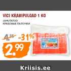 Allahindlus - VICI KRABIPULGAD 1 KG