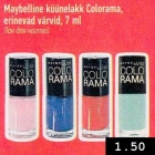 Allahindlus - Maybelline küünelakk Colorama