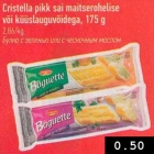 Cristella pikk sai maitserohelise või küüslauguvõidega, 175 g