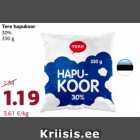 Tere hapukoor
30%
330 g