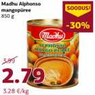 Allahindlus - Madhu Alphonso
mangopüree
850 g