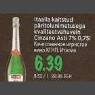 Alkohol - Itaalia kvaliteetvahuvein Cinzano Asti