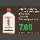 Alkohol - Suurbritannia džinn Beefeater