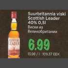 Alkohol - Suurbritannia viski Scottish Leader