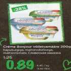 Creme Bonjour võileivamääre