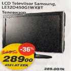 Allahindlus - LCD Televiisor Samsung,LE32D450G1WXBT