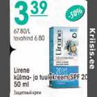 Lirene külma- ja tuulekreem SPF 20 50ml