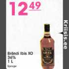 Allahindlus - Brändi Ibis XO 36% 1L