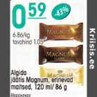 Algida jäätis Мagnum, erinevad maitsed, l20 ml/ 86 g