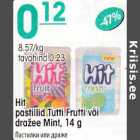 Hit pastillid Tutti Frutti või dražee Mint, 14 g