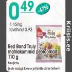 Red Band Truly mahlakommid peoloomad 110 g