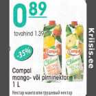 Compal mangо- või pirninektar 1L