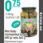 Maa Kodu marineeritud kurgid,680 g/ neto 360g