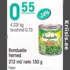 Bonduelle herned 212ml/neto 130 g