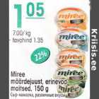 Miree määrdejuust, erinevad maitsed, 150 g
