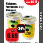 Allahindlus - Majonees
Provansaal 430g 