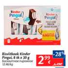 Allahindlus - Biskviitkook Kinder Pingui, 8 tk x 30 g