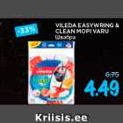 VILEDA EASYWRING &
CLEAN MOPI VARU