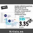 NIVEA NÄOPUHASTUSRÄTIKUD
25 TK