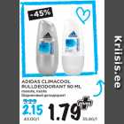 ADIDAS CLIMACOOL
RULLDEODORANT 50 ML