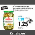 PÕLTSAMAA ÕHUKE
VIILUKURK 455 G / 235 G