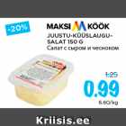Allahindlus - JUUSTU-KÜÜSLAUGUSALAT
150 G