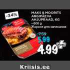 MAKS & MOORITS
ARGIPÄEVA
AHJUPRAAD, KG
