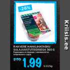 RAKVERE HAKKLIHATASKU
SULAJUUSTUTÄIDISEGA 360 G