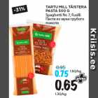 TARTU MILL TÄISTERA
PASTA 500 G