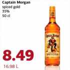 Allahindlus - Captain Morgan spiced gold 35%, 50 cl