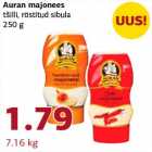 Auran majonees tšilli, röstitud sibula 250 g