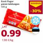 Eesti Pagar
pärmi-lehttaigen
500 g