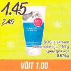 SOS jalakreem tseramiididega 150 g
